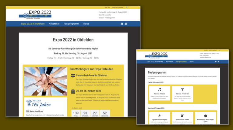 stierli digital solutions unterstützt die Expo Obfelden