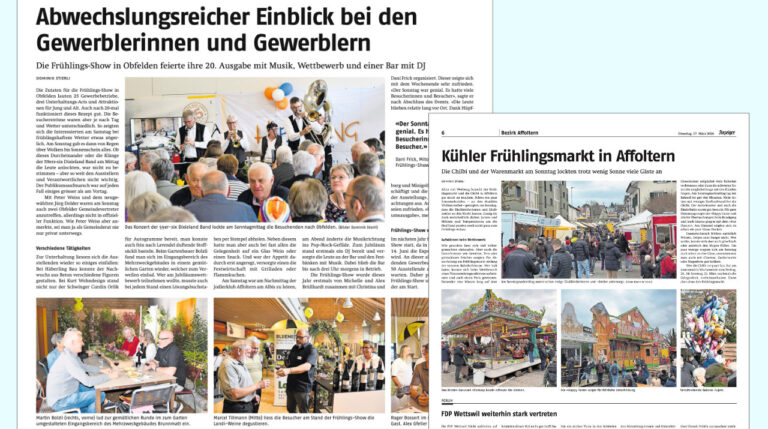 Foto-Berichte von Anlässen